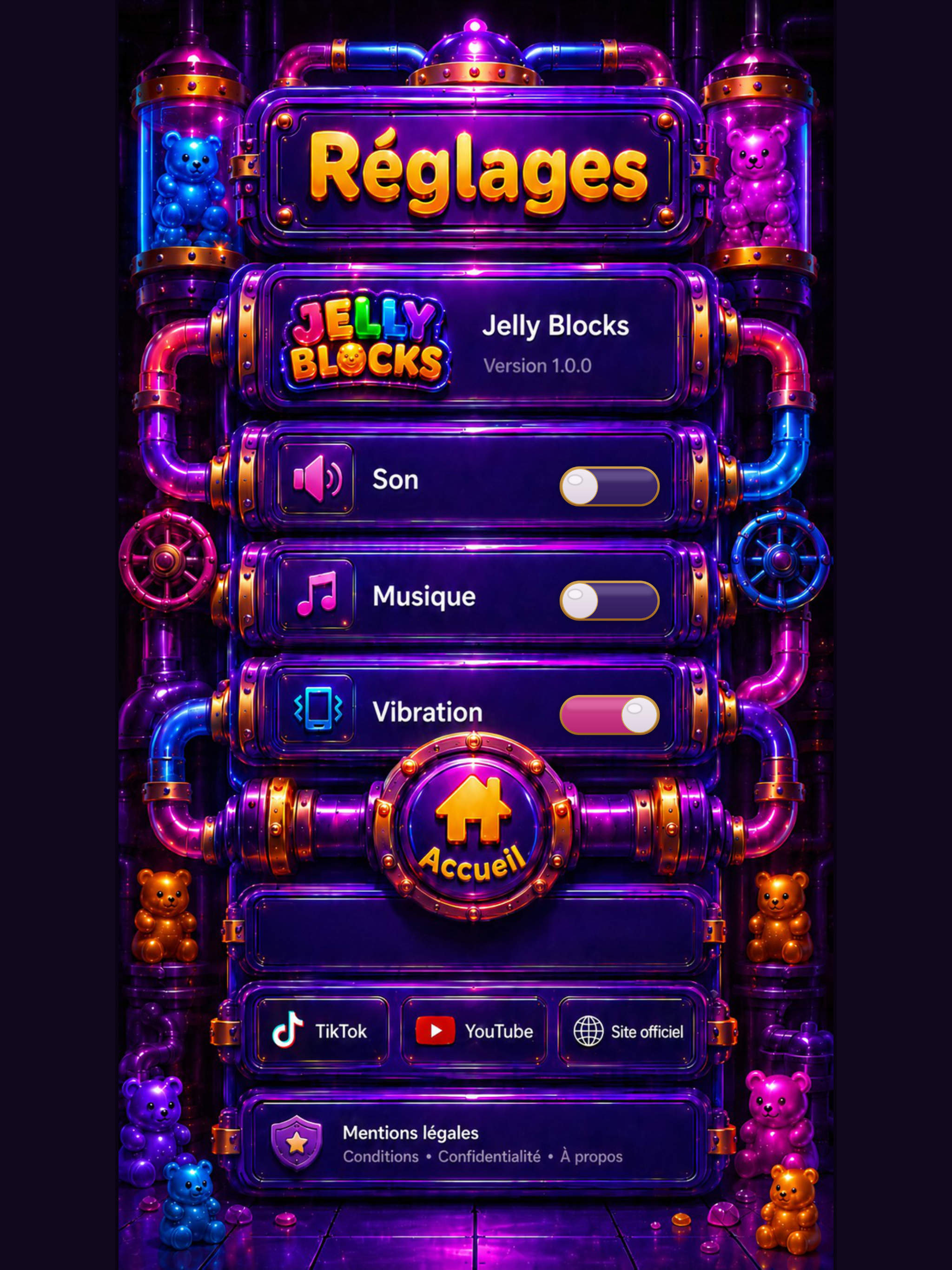 Jelly Blocks Puzzle