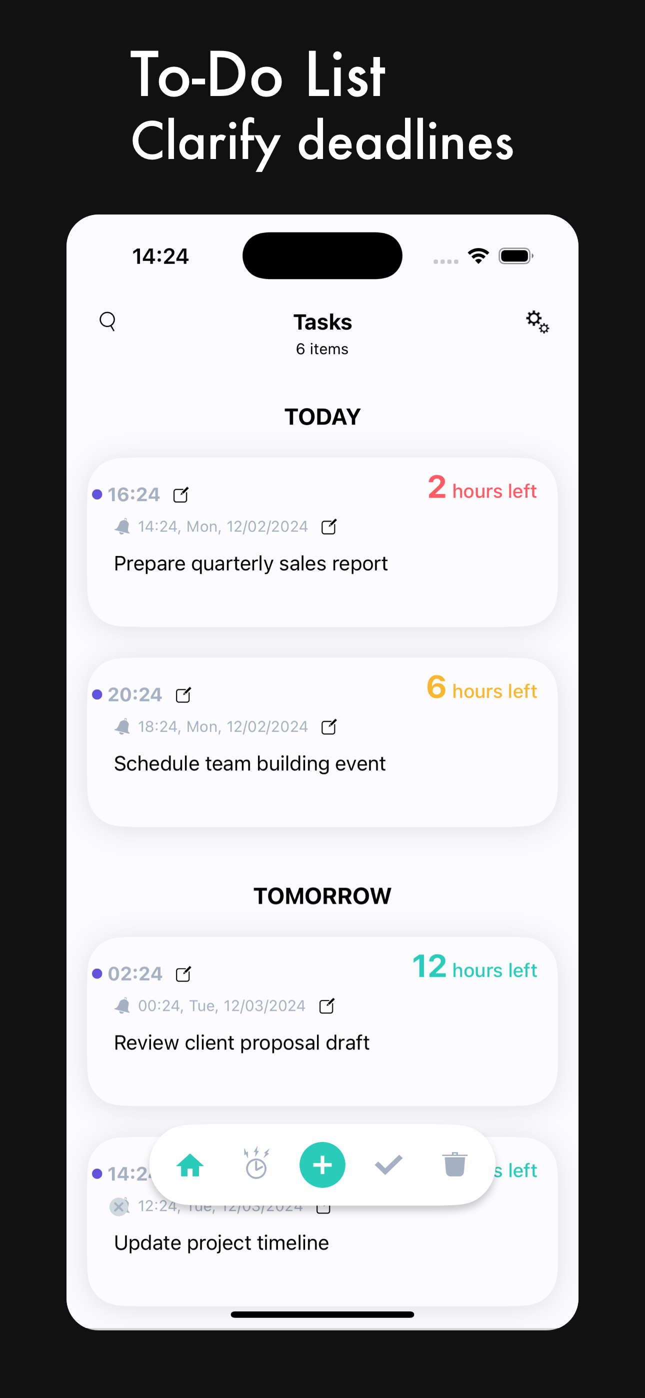 MyTasks! - To Do List