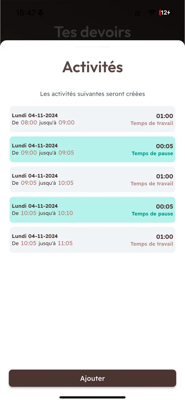 Screenshot #2 pour PlaniFoxy