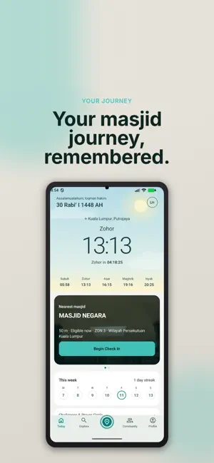 Jejak Masjid: Mosque Tracker screenshot 1