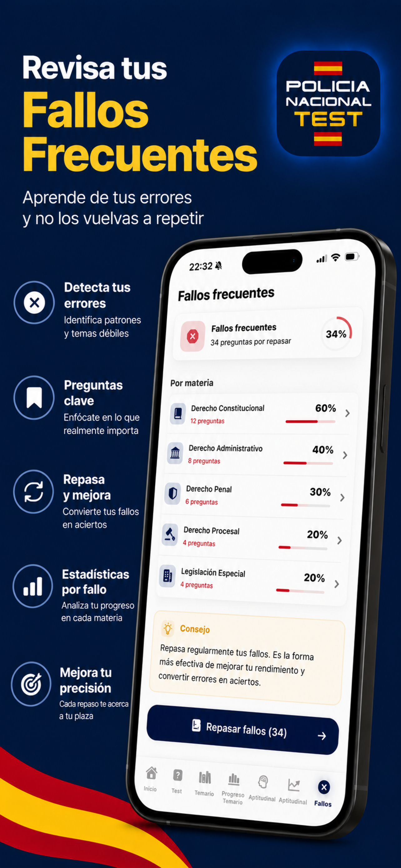 Policia Nacional Examen Test screenshot 7