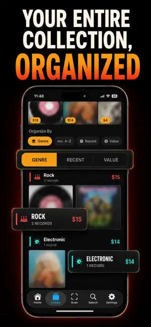 Vinyl Record:Scanner & Value screenshot 3