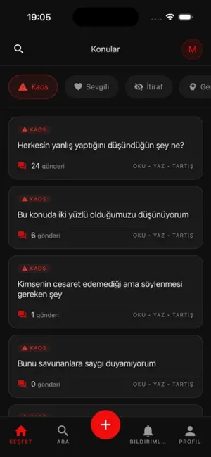 MASK - Anonim Paylaşım screenshot 4