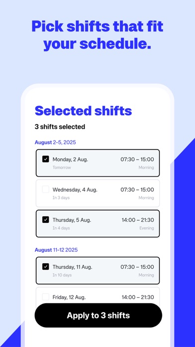 Screenshot 3 of Zenjob - Flexible Nebenjobs App