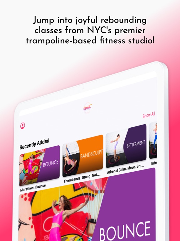 Carve It® Fitness iPad screenshot 3 - Health & Fitness app