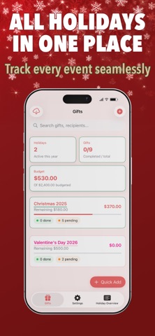 Gift Better - Gift Planner Screenshot 2 of 6