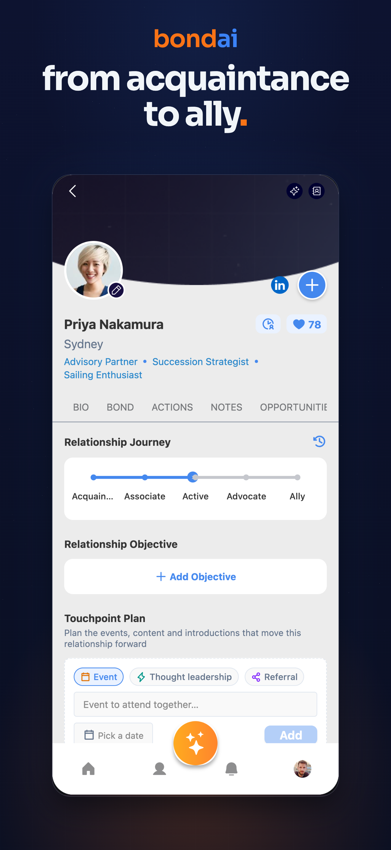 bondai: AI Relationship Agent screenshot 9