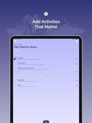 Travel Planner – Trip Way iPad screenshot