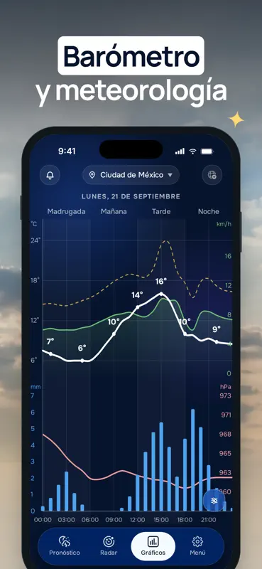 Tiempo 24: Radar Clima, Lluvia screenshot 7 of 10