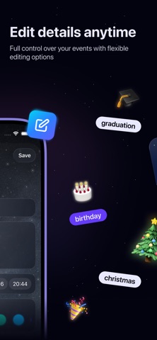 Ahead: Day Counter iPhone screenshot