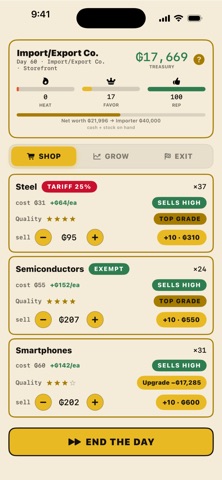 Tariff Tycoon Screenshot 2 of 6
