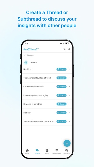 Healthread Screenshot