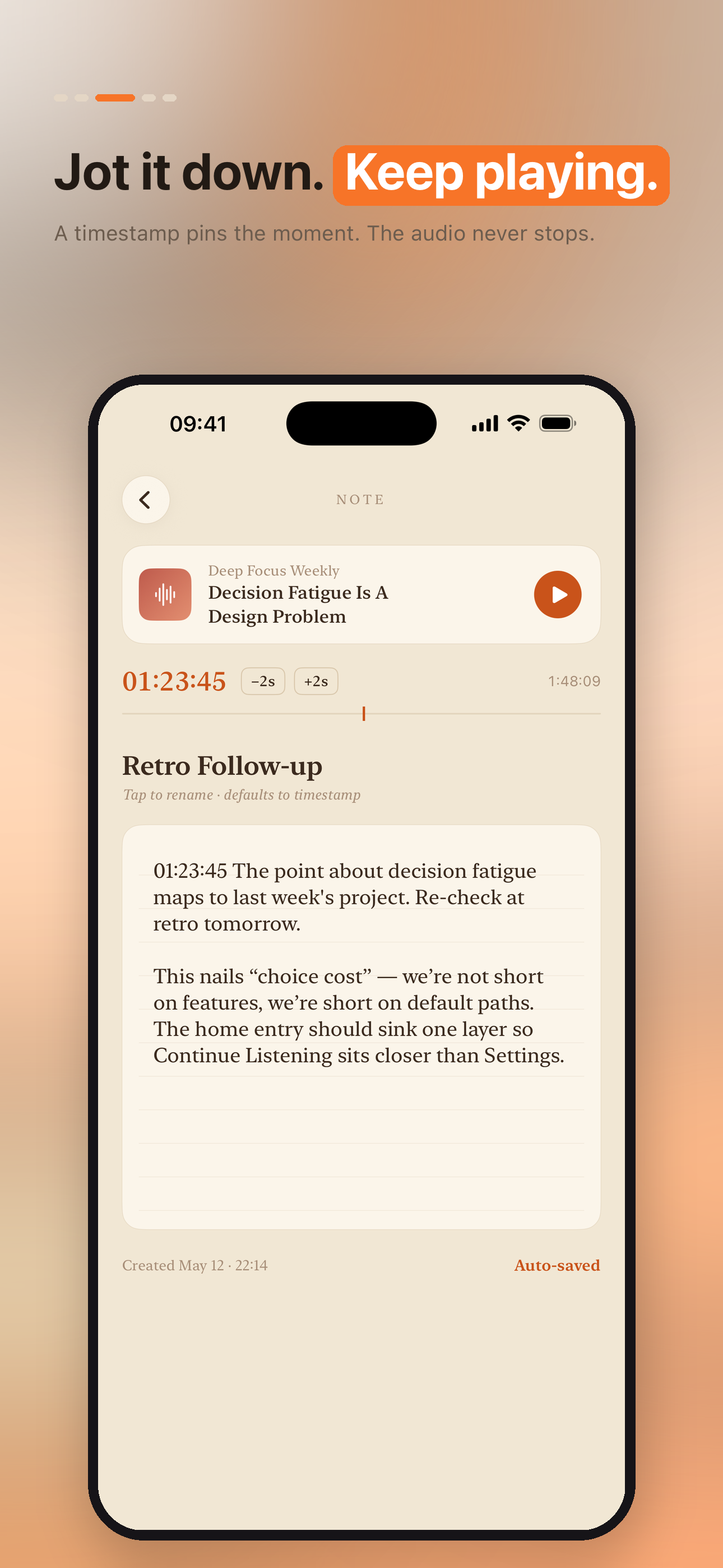 EarMemo: Offline Audio Player screenshot 3