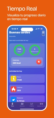 TrackSteps screenshot