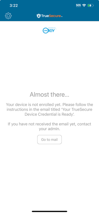 TrueSecure Key Screenshot 1 of 3