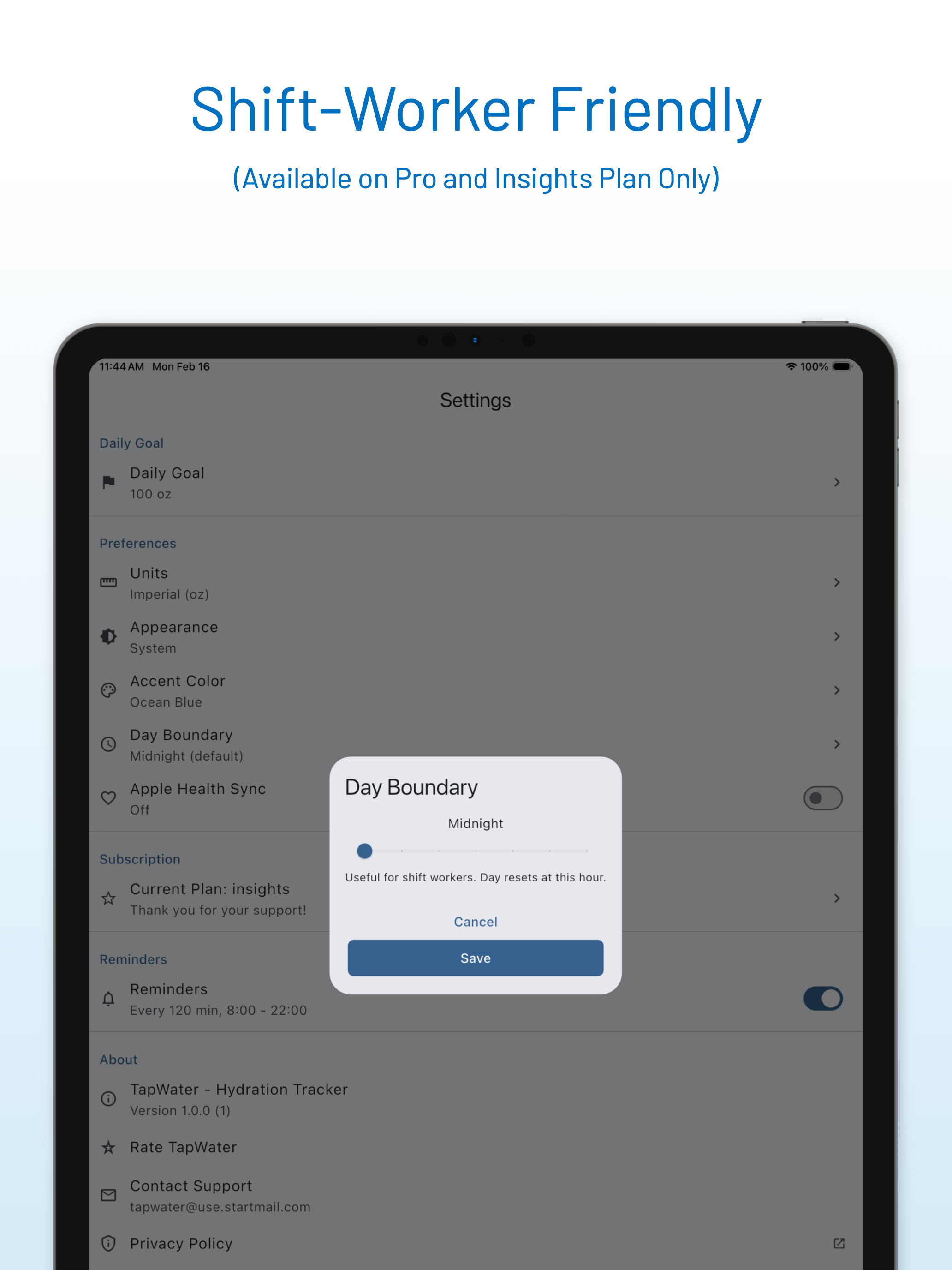 TapWater - Hydration Tracker screenshot 18