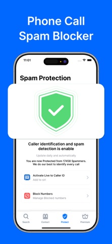 Caller ID - Spam Call Blocker iPhone screenshot