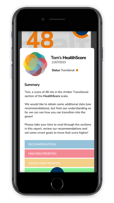 Health Compass vital110 Screenshot