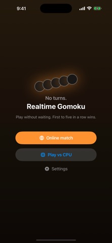 Realtime Gomoku: 5 in a Row screenshot 1