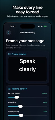 Teleprompter: Read to Camera Screenshot 3 of 5