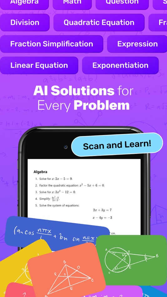 #4. YesMath – Math Homework Solver (iOS) Podle: Isaak Fabien Sundeman