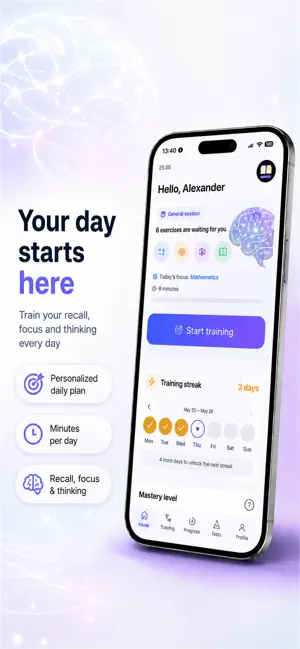Daily Brain: Mind Workout screenshot 1