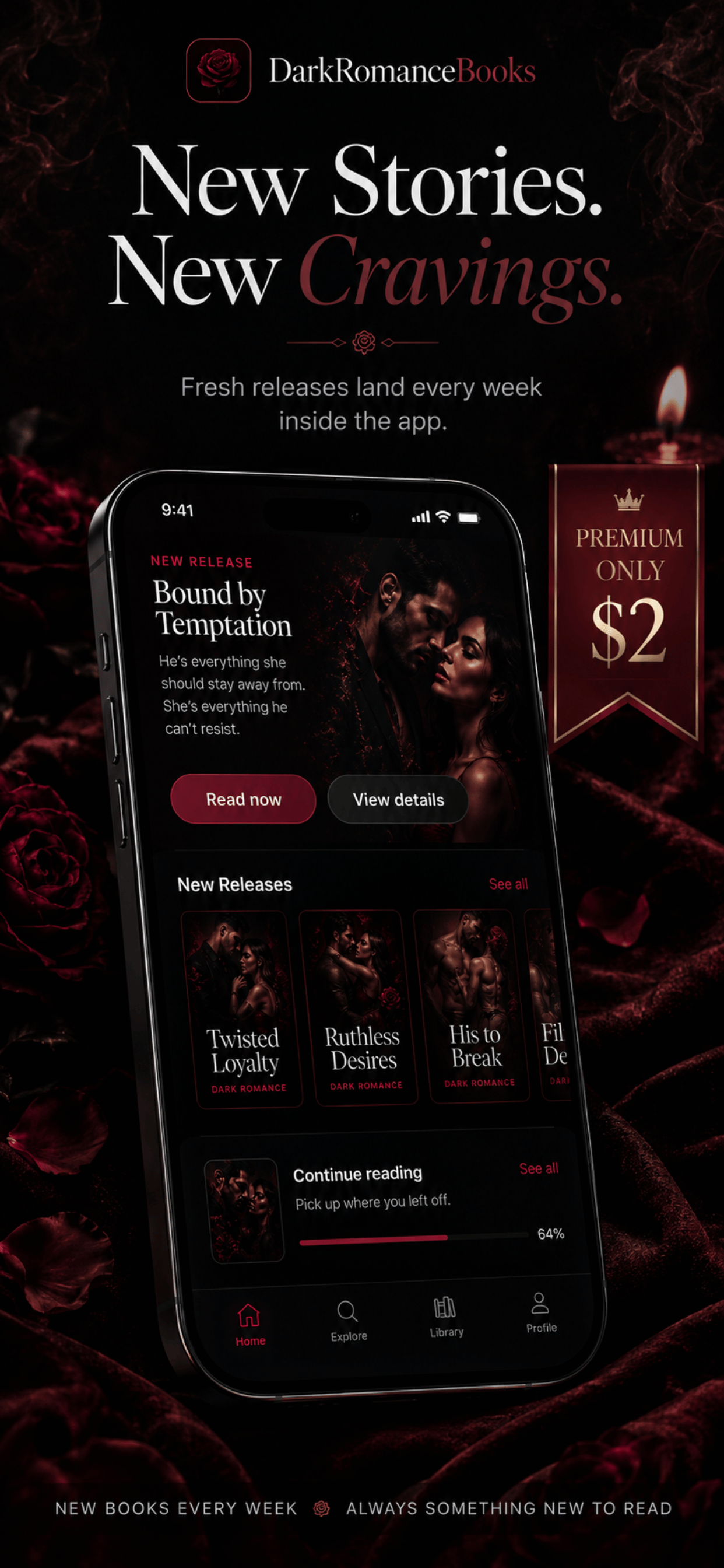 Dark Romance Books screenshot 4
