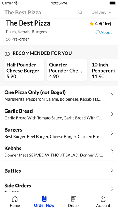 The Best Pizza - Mexborough Screenshot