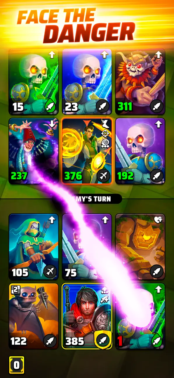 Black Deck - Card Battle TCG iOS Mod IPA screenshot 2 - iOS game interface