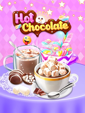 Hot Chocolate - Unicorn Food iPad screenshot