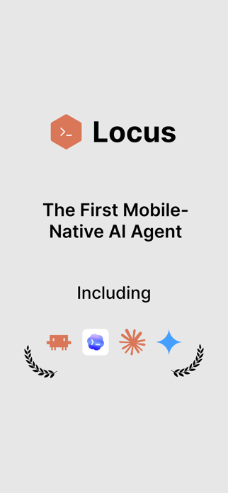 Codex & Claude Code IDE -Locus Screenshot 1 of 7