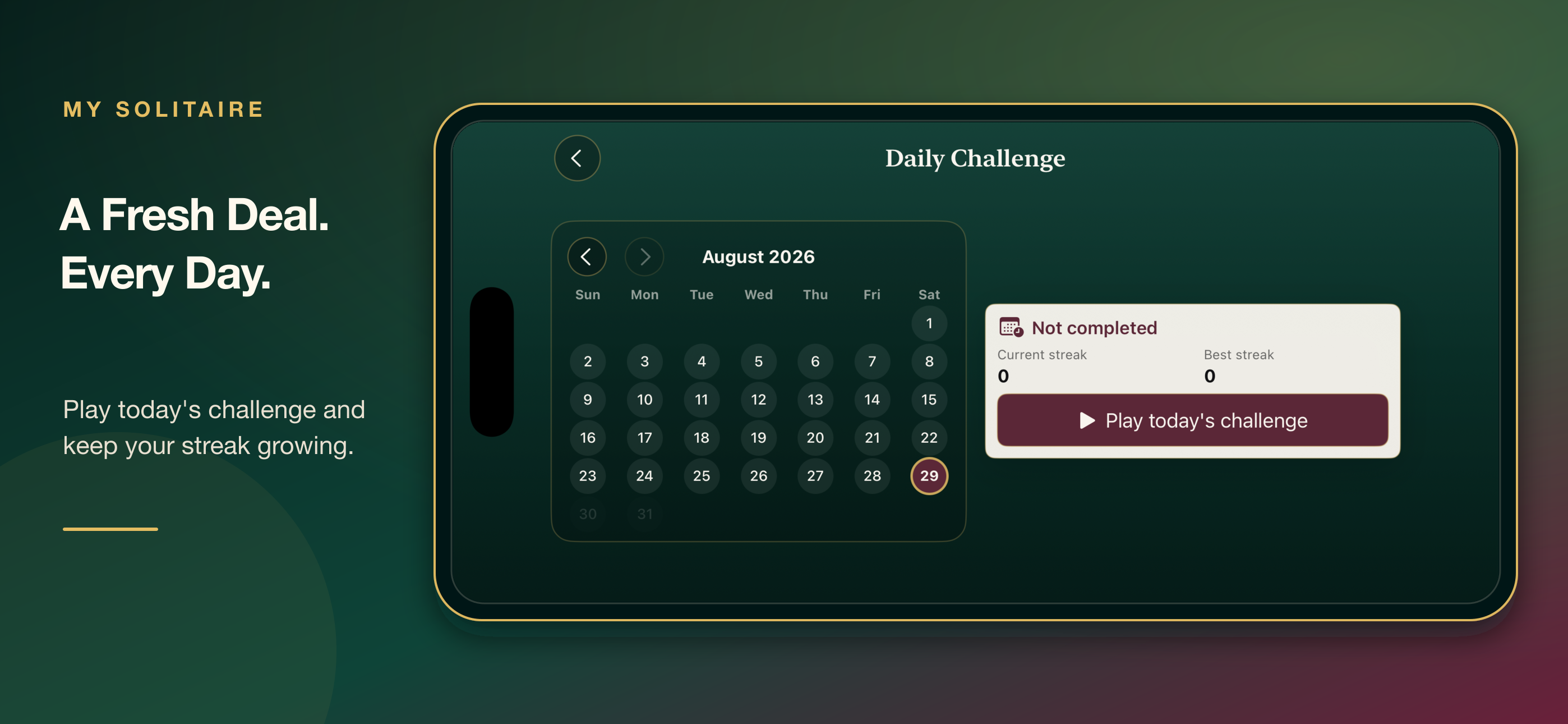 MySolitaire - Classic Puzzle screenshot 3