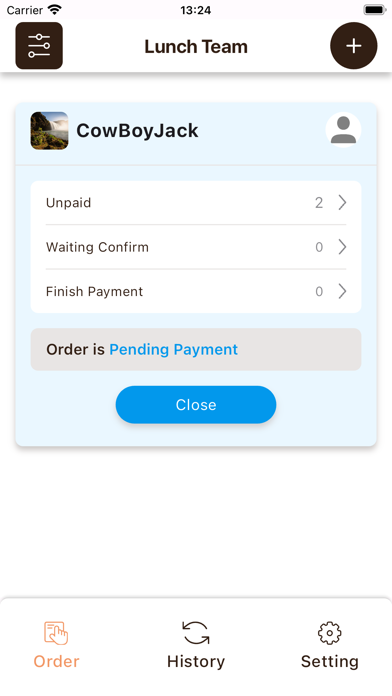 G-Order Screenshot