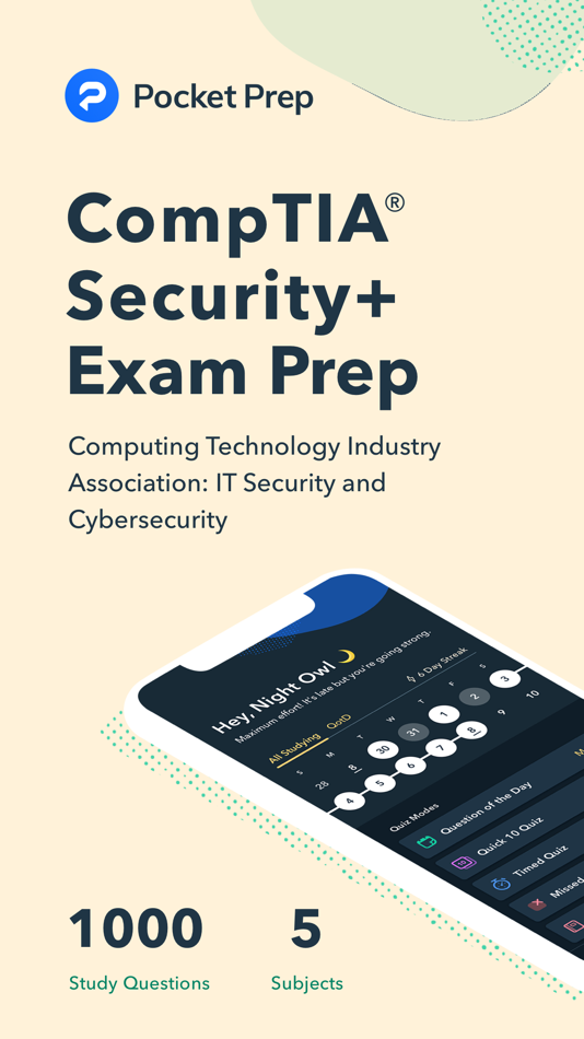 #1. Pocket Prep CompTIA Security+ (iOS) 由: Pocket Prep, Inc.