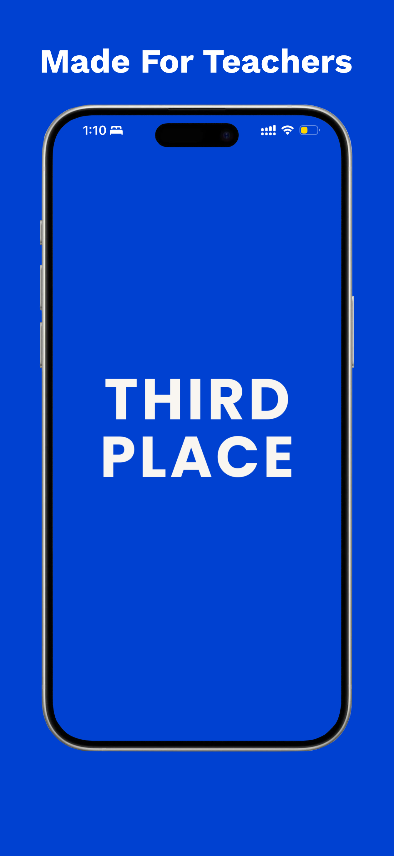 Third Place-Made For Teachers