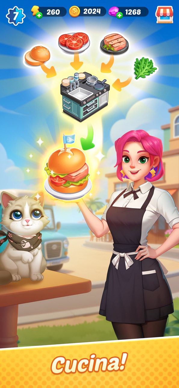 Gossip Street: Merge & Story Hack screenshot 4 - iOS game interface