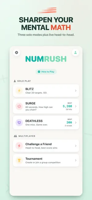 NumRush: Number Games screenshot 1