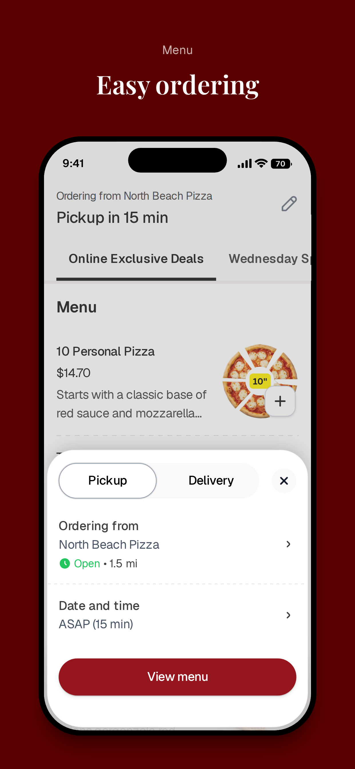 North Beach Pizza To Go screenshot 3