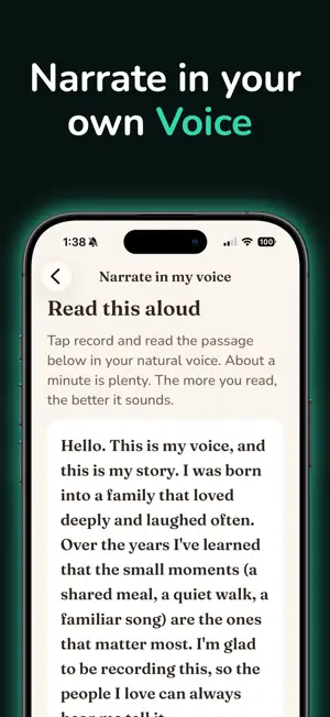 Family Diary: Voice Journal screenshot 3