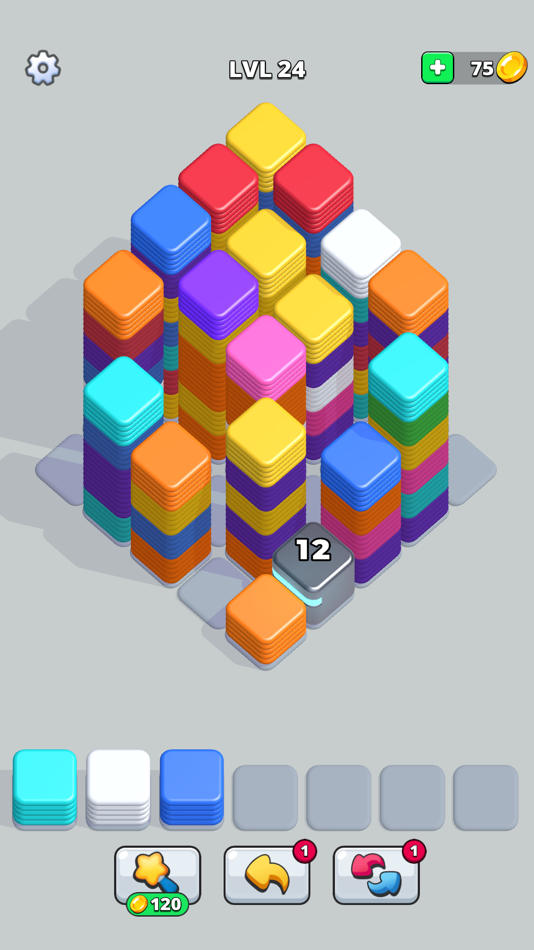 #4. Tile Jam 3D! (iOS) 由: Rasel Hossain
