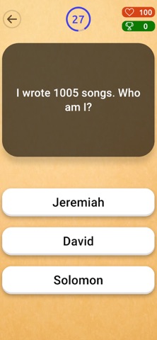 Who am I? (Biblical) iPhone screenshot