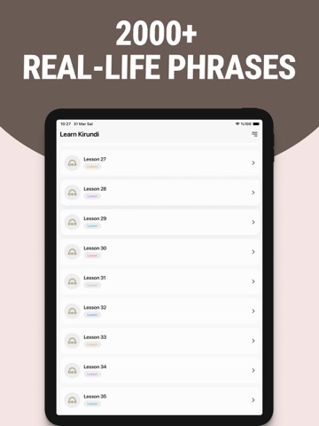 Fast - Speak Kirundi Language iPad screenshot