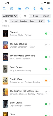 My Book Hoard Screenshot 9 of 10
