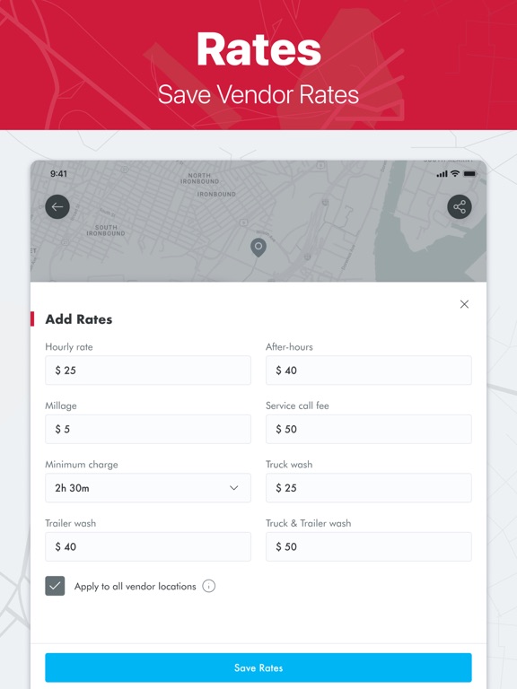Find Truck Service® | Trucker iPad screenshot 8 - Navigation app
