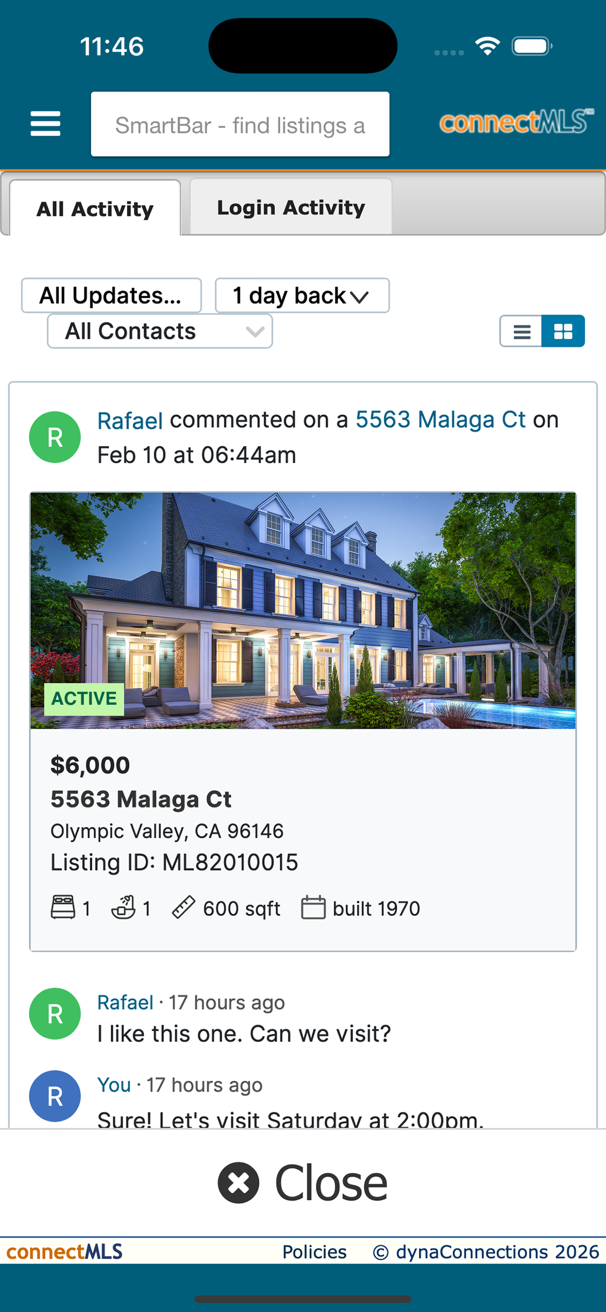 bridgeMLS-connectMLS Mobile