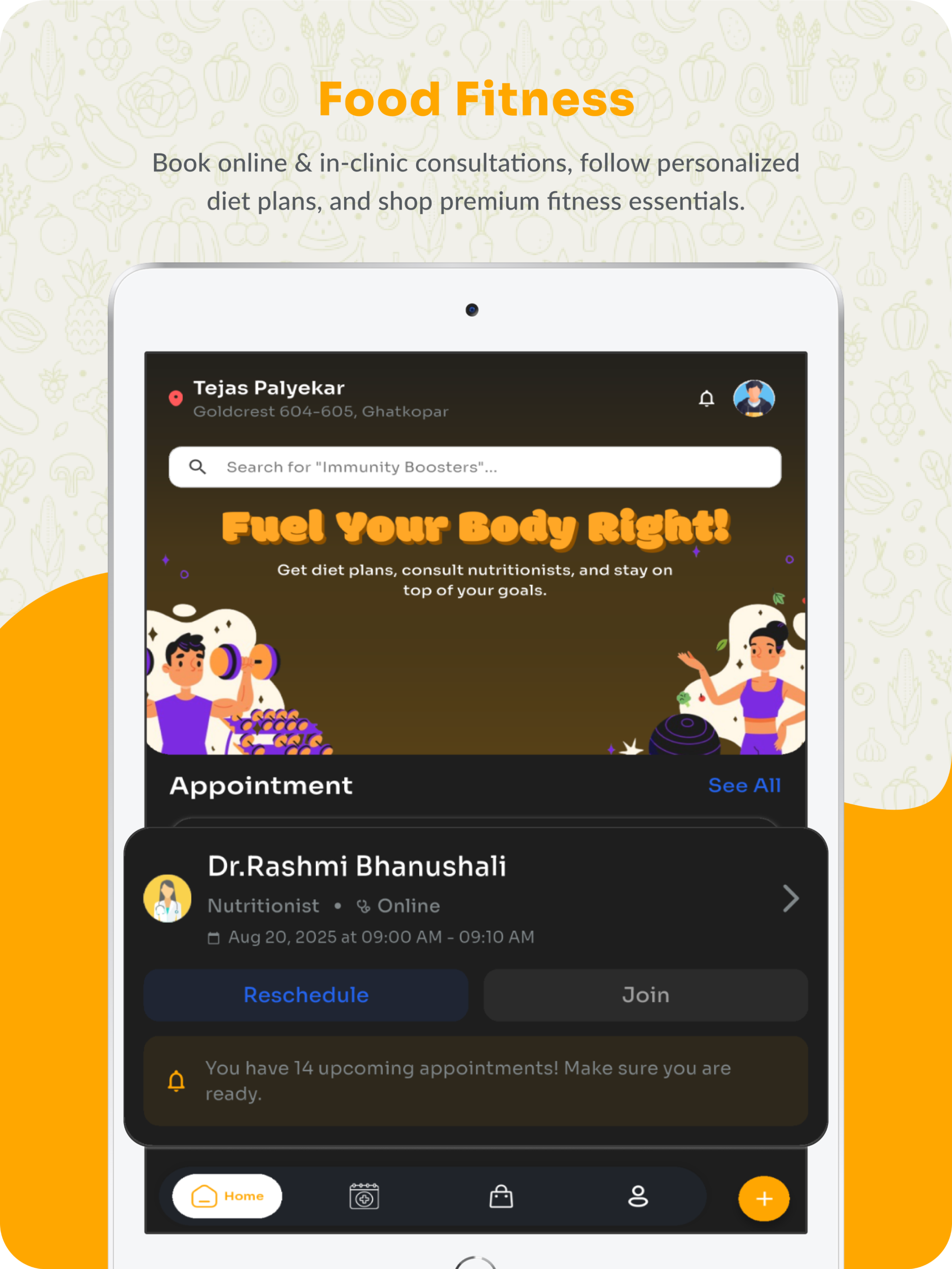 FoodRx+ AI Diet & Nutrition