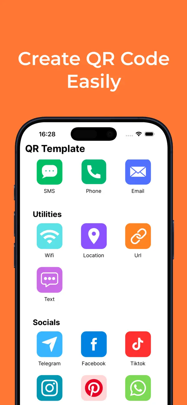#2. QR Code Maker: Create QR Code (iOS) بواسطة: 迪飞 施
