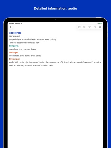 English Common Verbs iPad screenshot