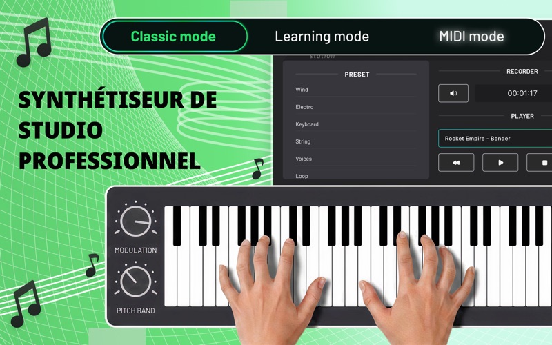 Screenshot #1 pour Synthé De Studio: Synthétiseur