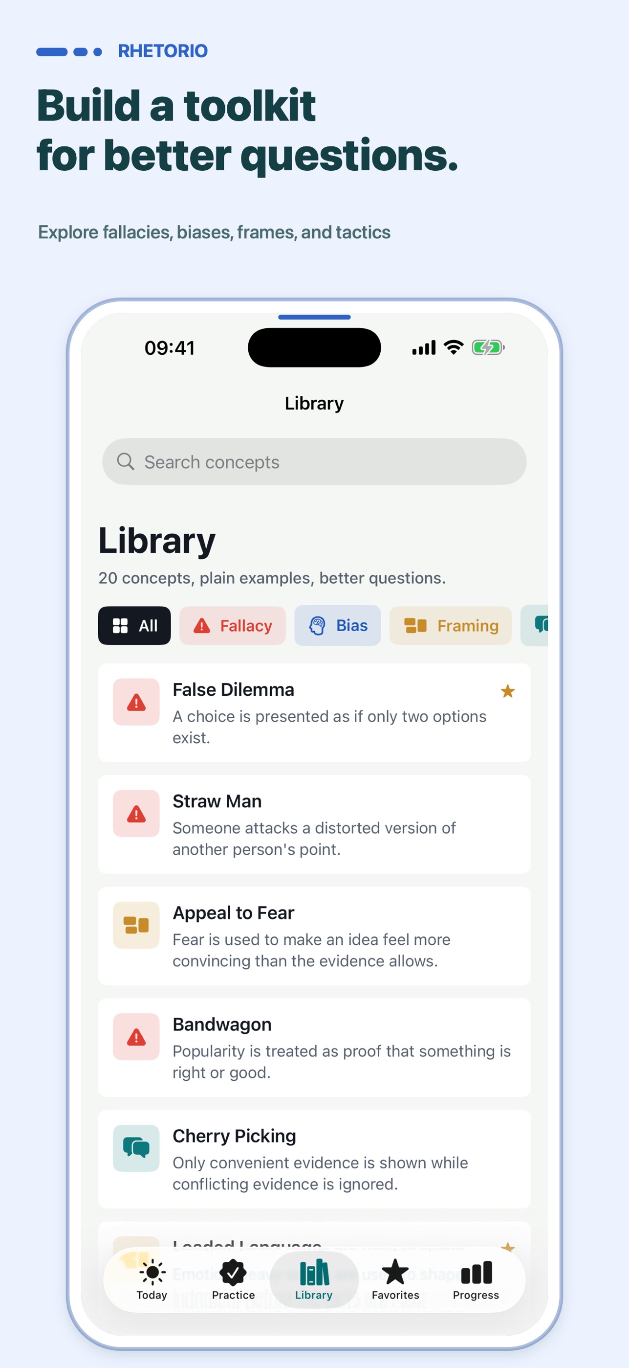 Screenshot 3 of Rhetorio: Daily Reasoning